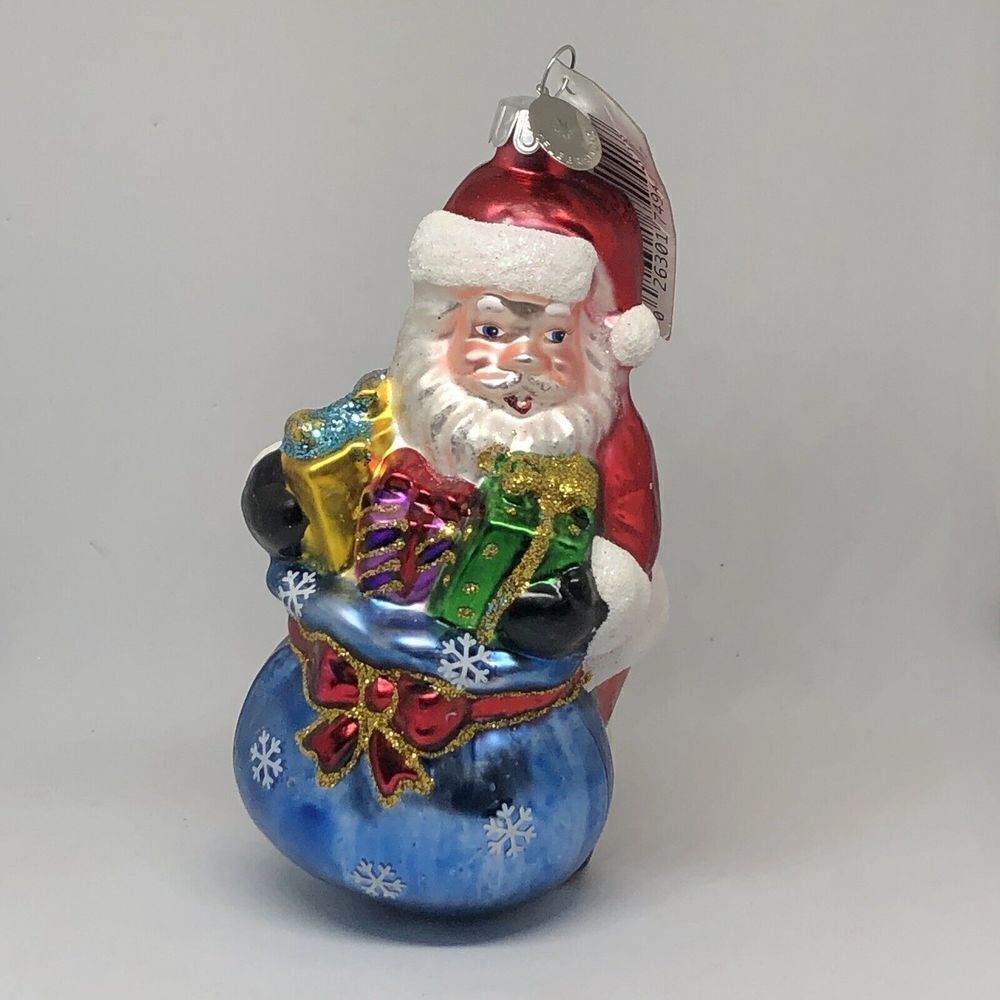 Christopher Radko Bag Full of Treasure Glass Christmas Ornament Macy's Exclusive